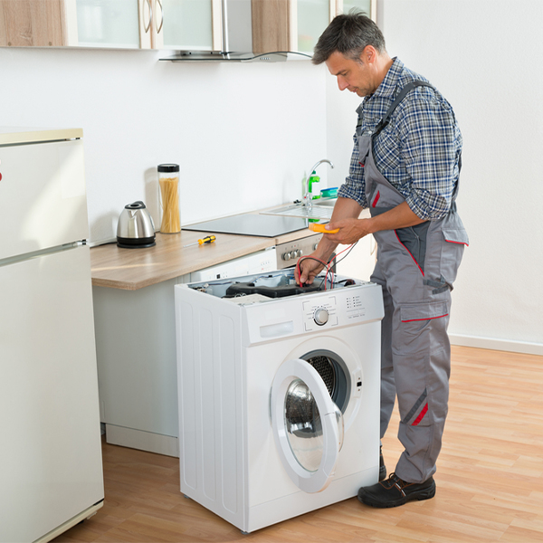 can you walk me through the steps of troubleshooting my washer issue in Walterboro